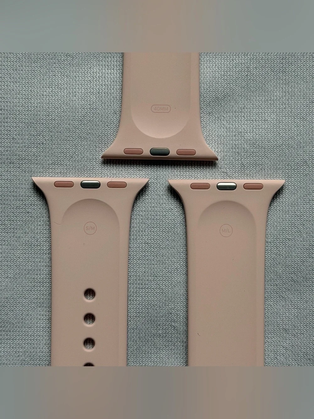 Genuine Apple Watch Sport Band (compatible with 38/40/41mm) S/M and M/L Bands